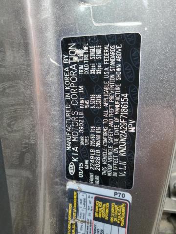 2015 Kia Soul VIN: KNDJN2A29F7186154 Lot: 56509894