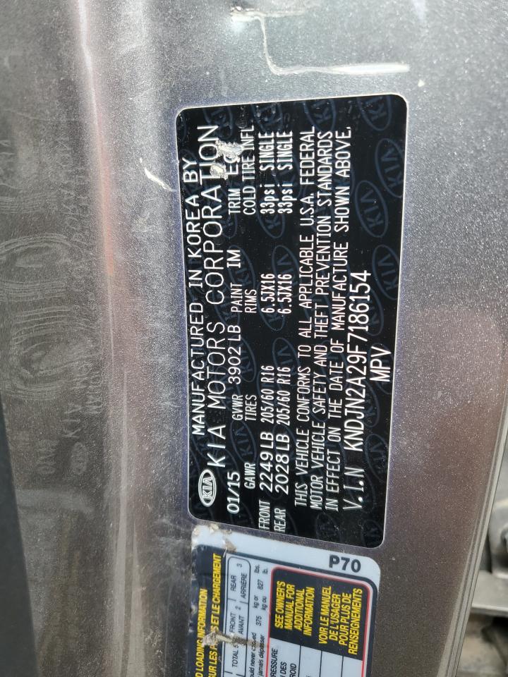 KNDJN2A29F7186154 2015 Kia Soul