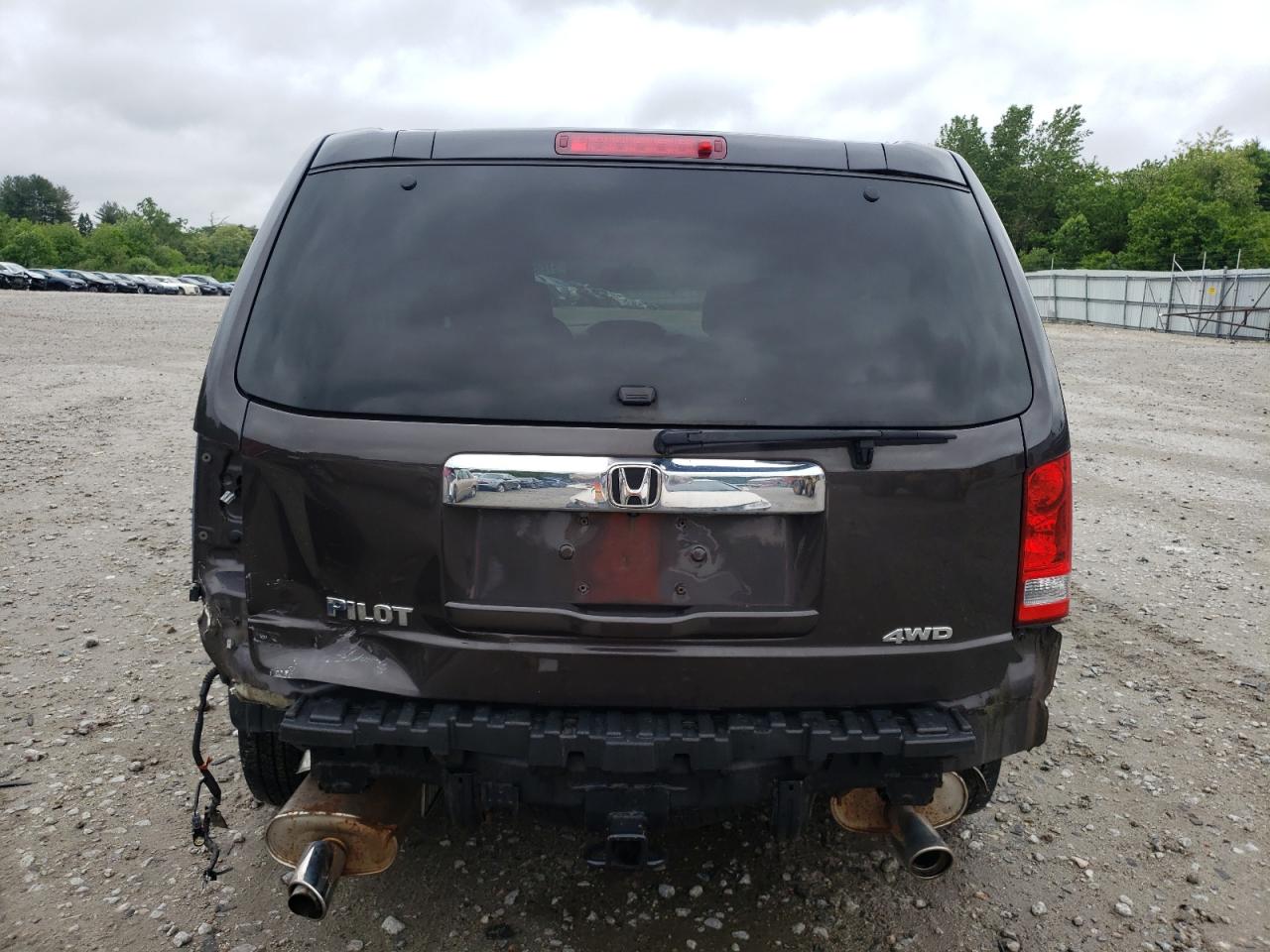 5FNYF4H54DB020106 2013 Honda Pilot Exl