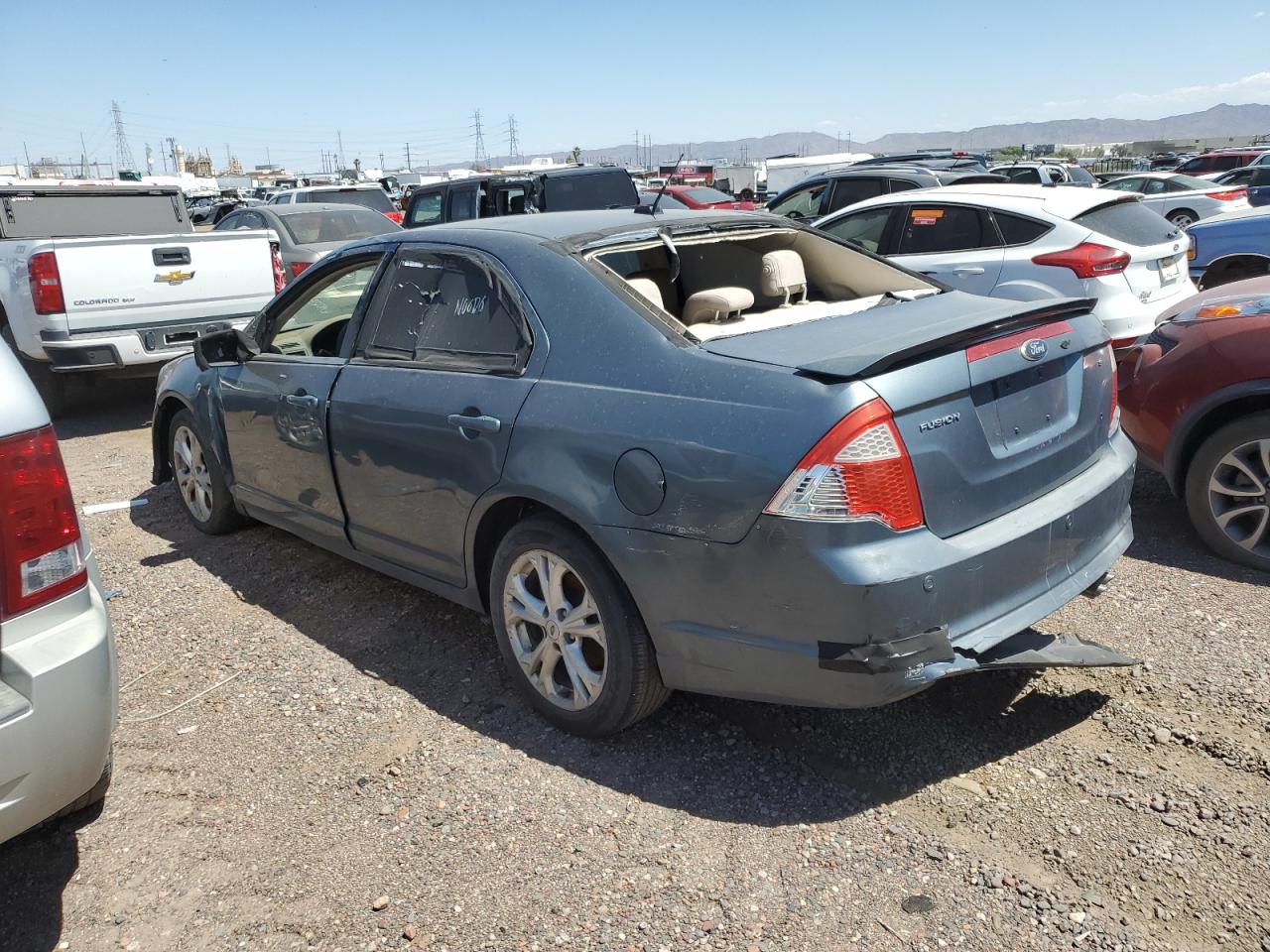 2012 Ford Fusion Se vin: 3FAHP0HA3CR290014