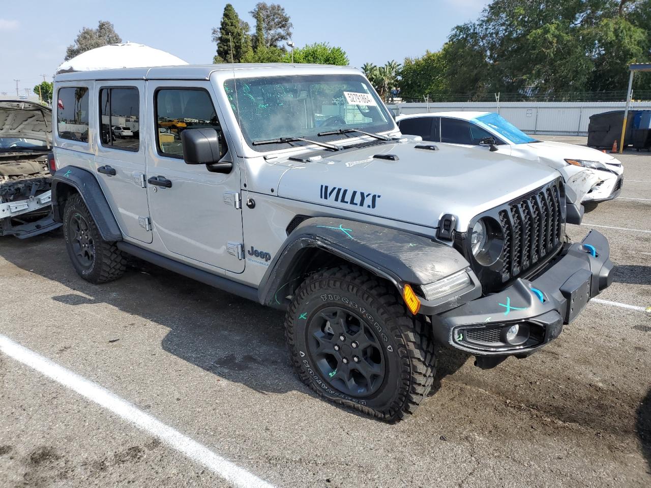 Lot #2585262973 2023 JEEP WRANGLER 4