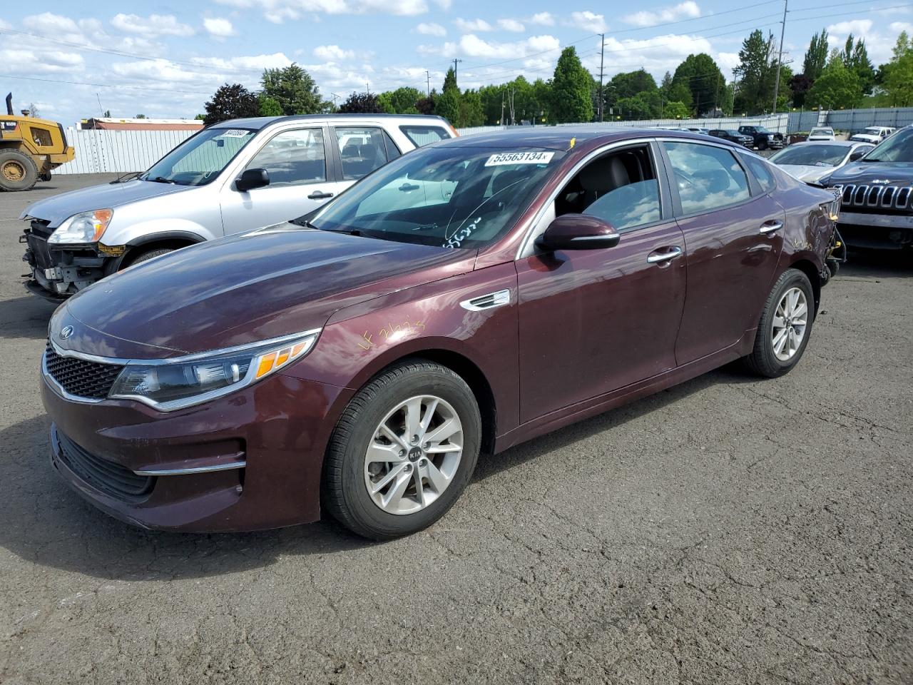 5XXGT4L36GG115410 2016 Kia Optima Lx