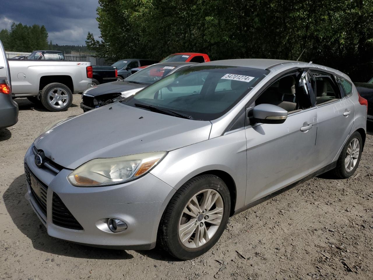 1FAHP3M28CL157361 2012 Ford Focus Sel