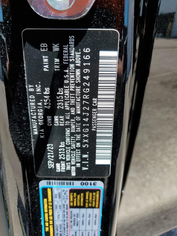 5XXG14J27RG249166 2024 Kia K5 Lxs