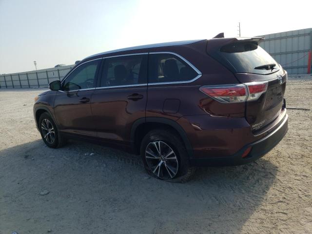 2016 Toyota Highlander Xle VIN: 5TDKKRFH4GS175184 Lot: 53825154