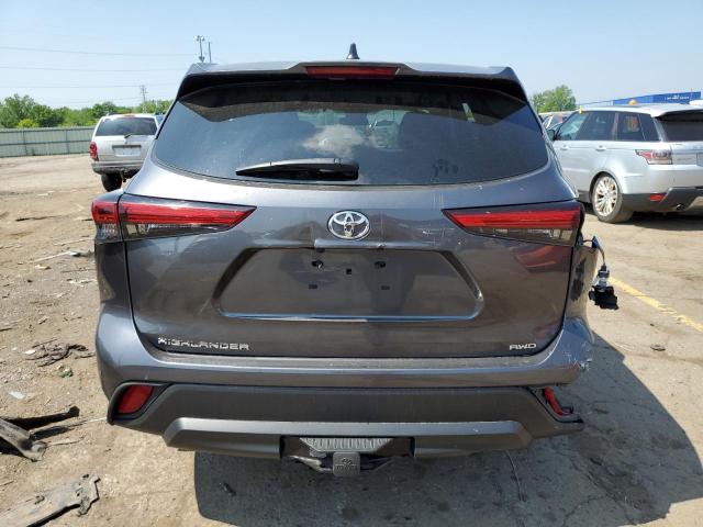 2022 Toyota Highlander L VIN: 5TDCZRBH6NS564721 Lot: 54468484