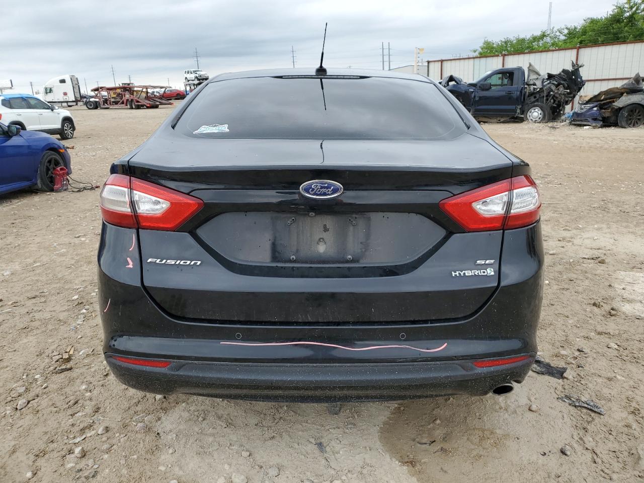 3FA6P0LU9GR318445 FORD FUSION 2016