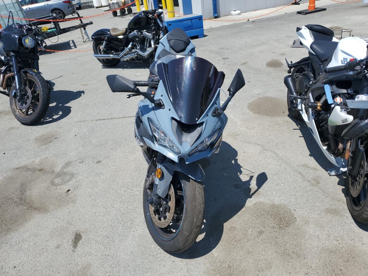 2019 Kawasaki Ninja ZX-6R at CA - San Diego, Copart lot 55193324 