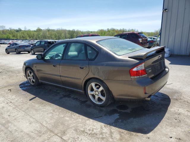 Lot #2522083916 2008 SUBARU LEGACY 2.5 salvage car