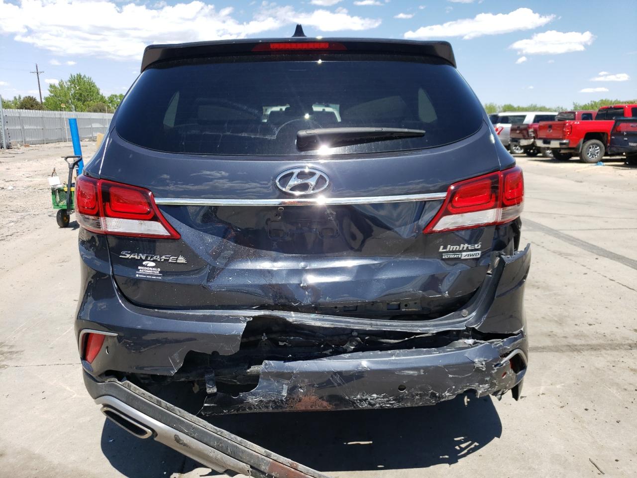KM8SRDHF2HU245008 2017 Hyundai Santa Fe Se Ultimate