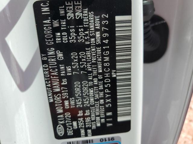 2021 Kia Telluride Sx VIN: 5XYP5DHC8MG149732 Lot: 57149424