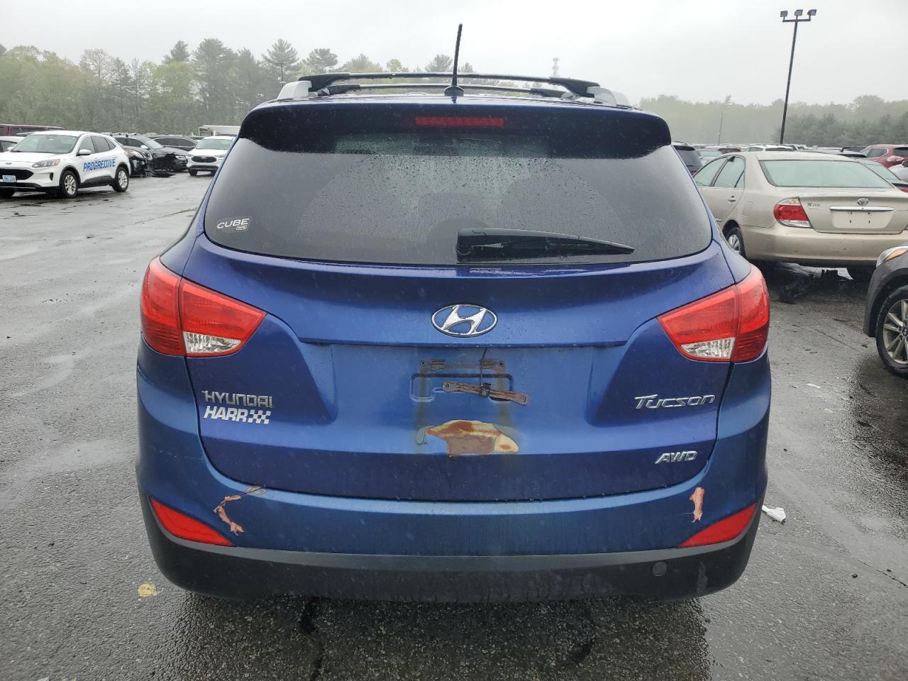 2012 Hyundai Tucson Gls vin: KM8JUCAC2CU371981