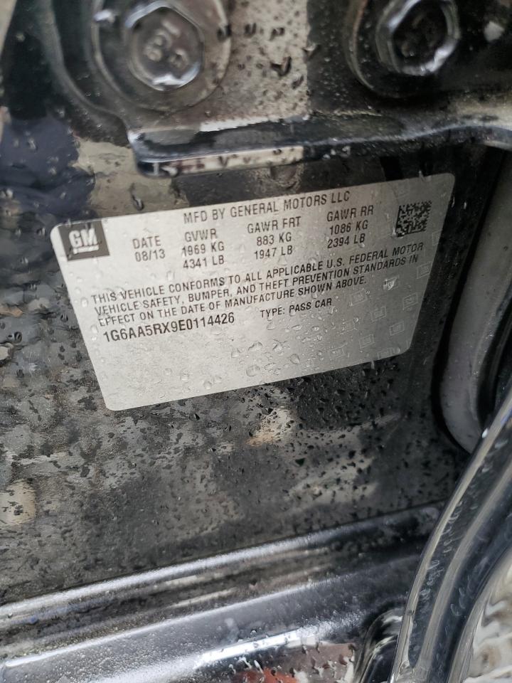 1G6AA5RX9E0114426 2014 Cadillac Ats