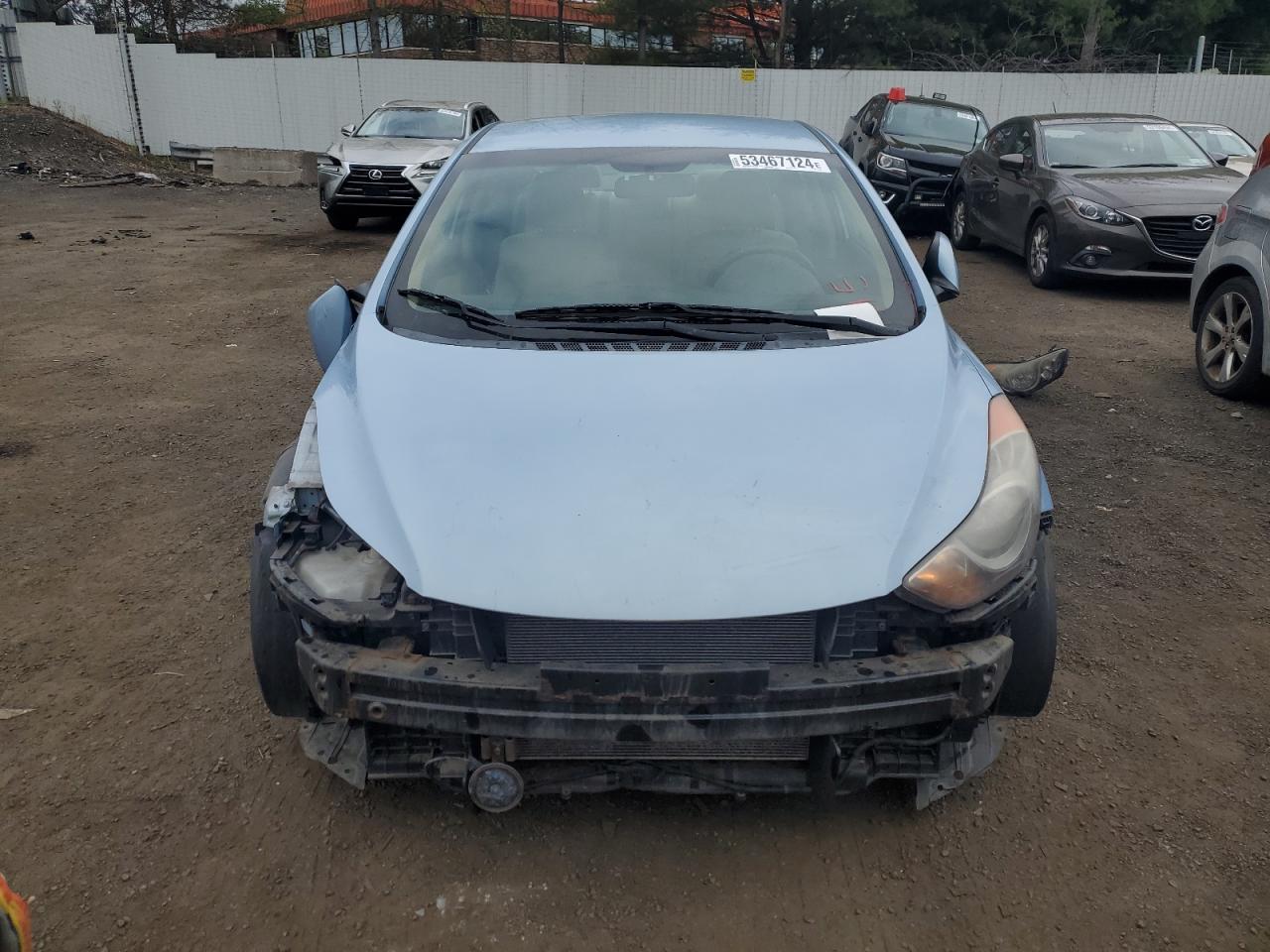 KMHDH4AE7BU107257 2011 Hyundai Elantra Gls