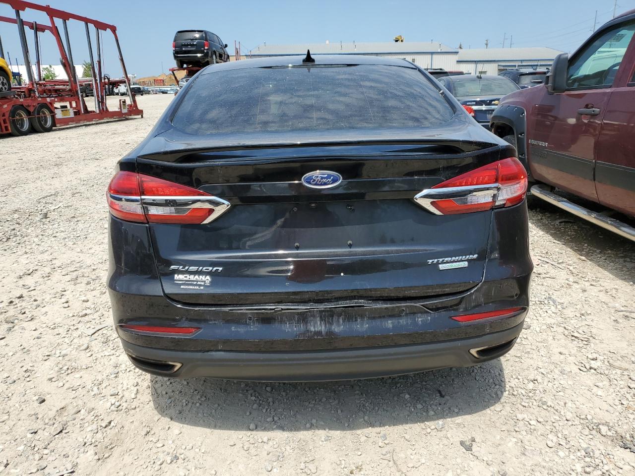 2019 Ford Fusion Titanium vin: 3FA6P0K91KR259381