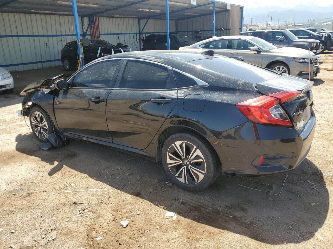 2018 Honda Civic Ex vin: JHMFC1F35JX037688