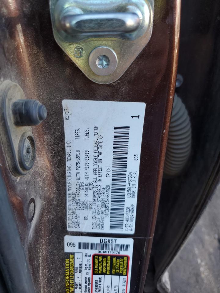 5TFDW5F15HX633528 2017 Toyota Tundra Crewmax Sr5