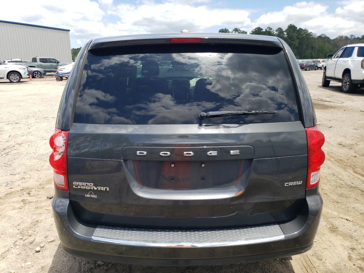 2012 Dodge Grand Caravan Crew vin: 2C4RDGDG7CR104393