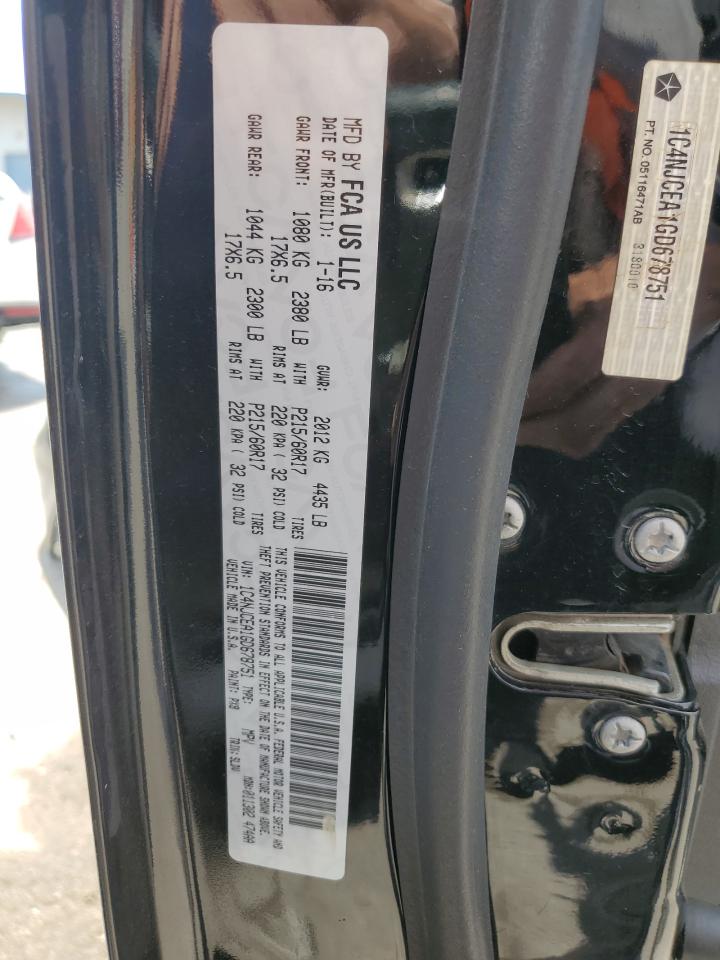 1C4NJCEA1GD678751 2016 Jeep Compass Latitude