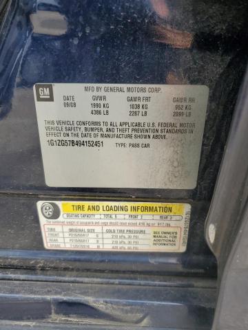 2009 Chevrolet Malibu Ls VIN: 1G1ZG57B494152451 Lot: 56438824