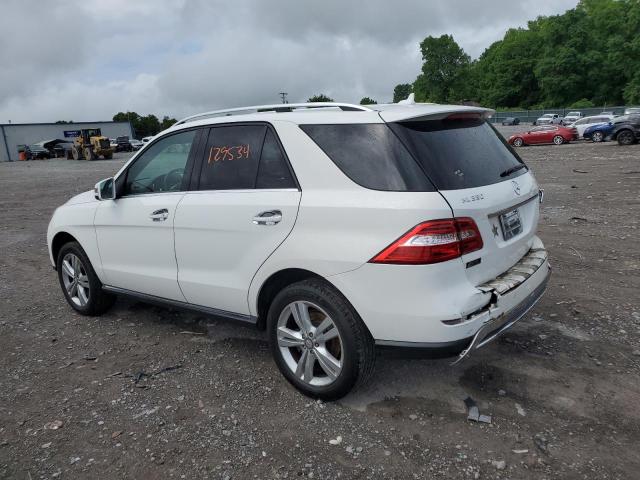 VIN 4JGDA5JB2EA403325 2014 Mercedes-Benz ML-Class, 350 no.2