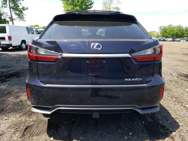 2017 Lexus Rx 450H Base VIN: 2T2BGMCA8HC018131 Lot: 54301744