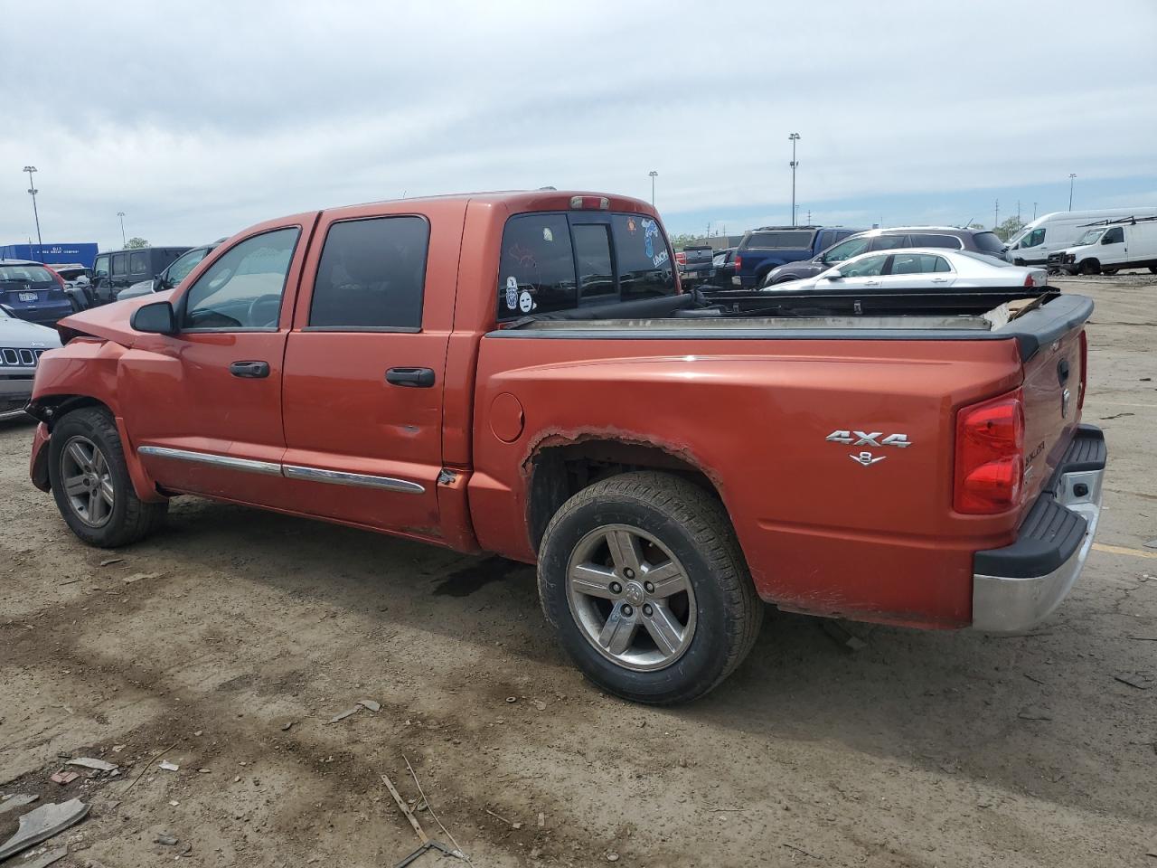 1D7HW58N98S622729 2008 Dodge Dakota Quad Laramie