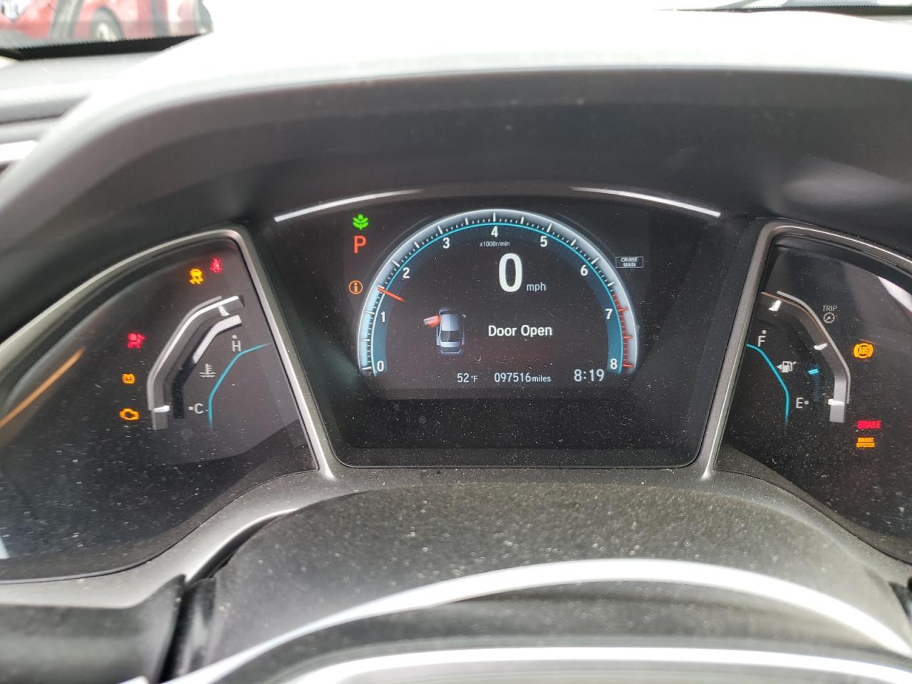 19XFC2F71JE031719 2018 Honda Civic Ex