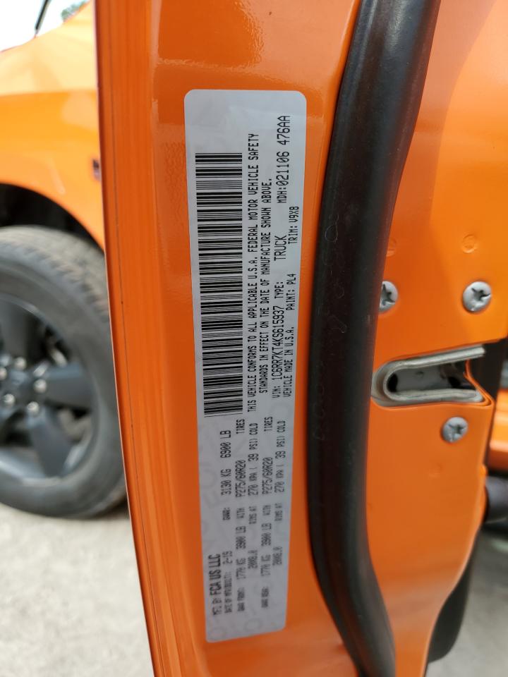 1C6RR7KT4KS615937 2019 Ram 1500 Classic Tradesman