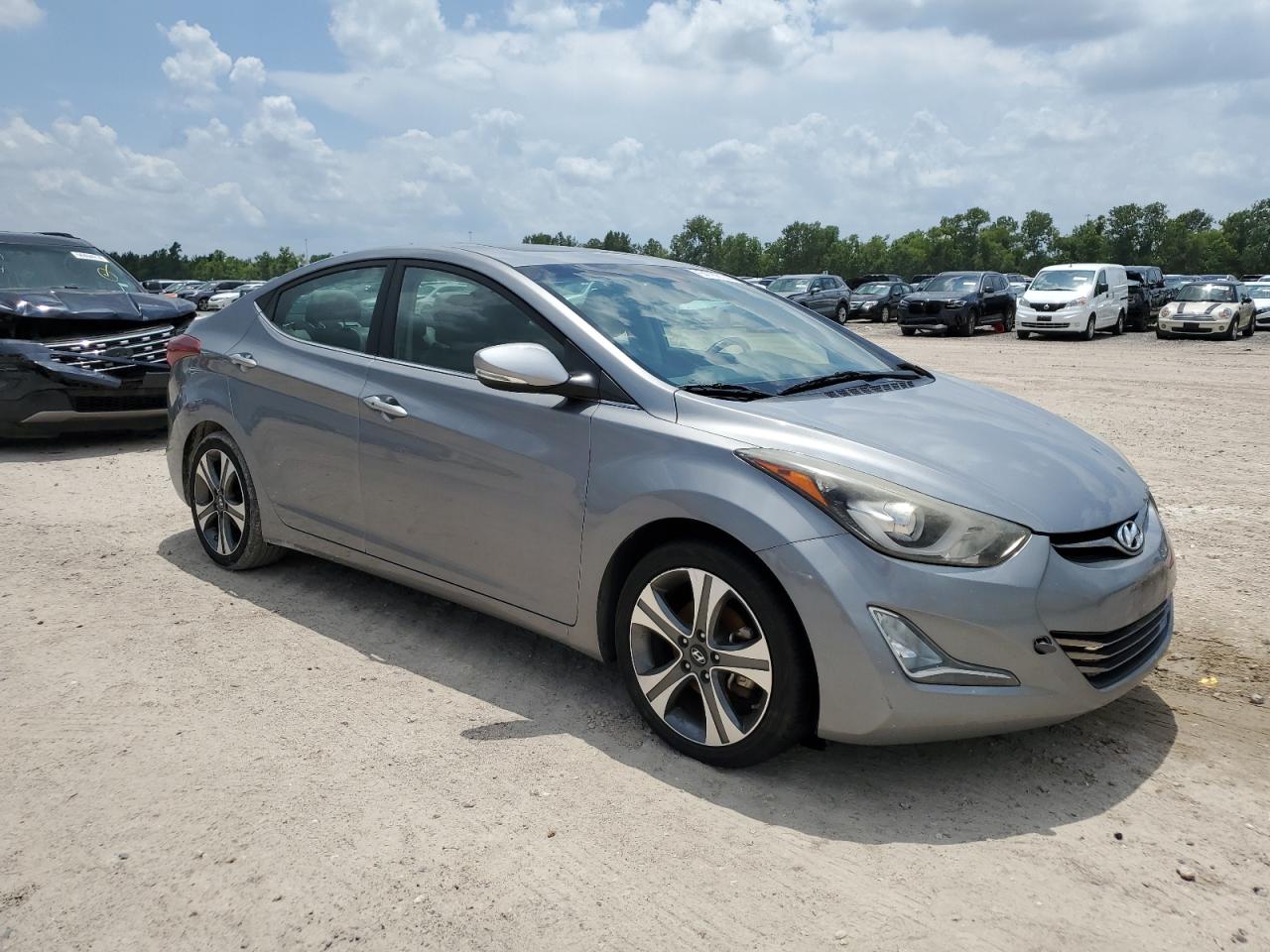 KMHDH4AH5EU037885 2014 Hyundai Elantra Se