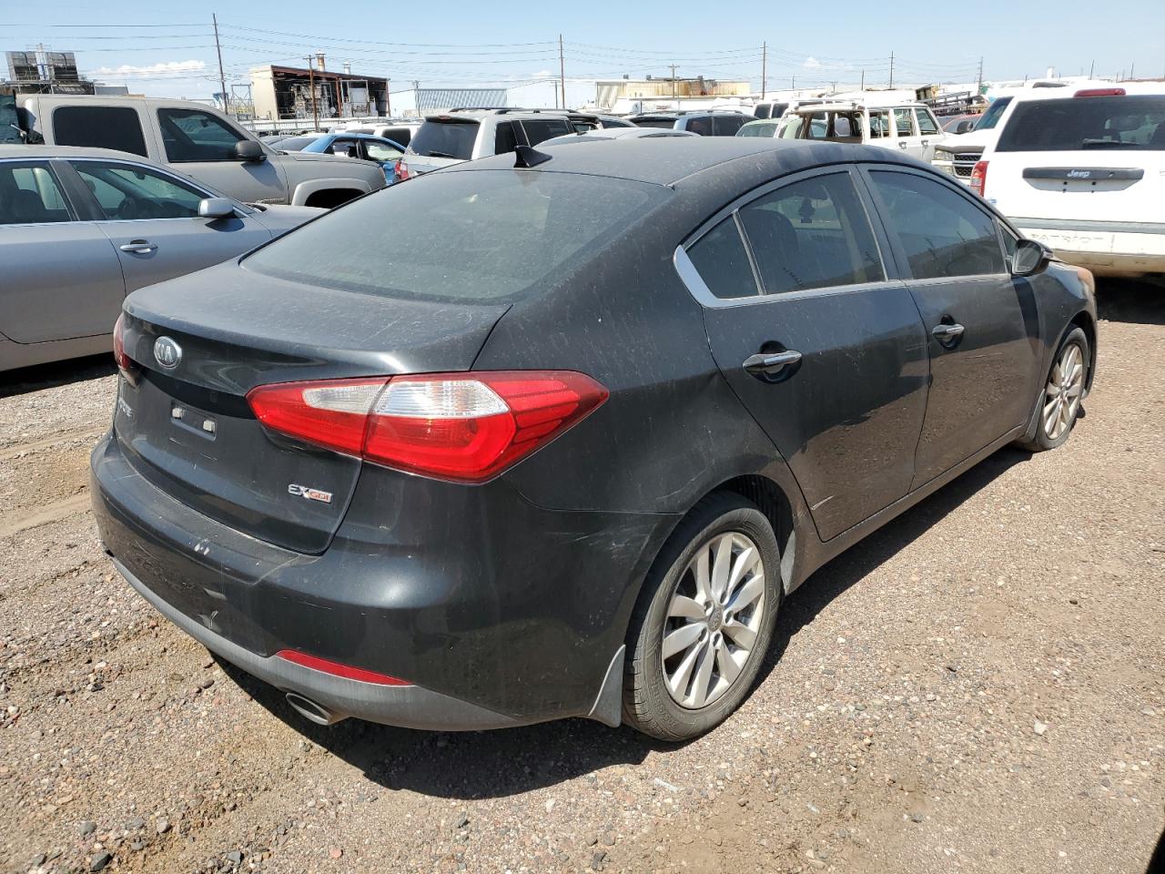 KNAFX4A80E5118493 2014 Kia Forte Ex