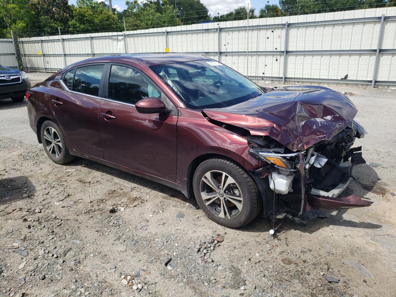 3N1AB8CV5NY207262 2022 Nissan Sentra Sv