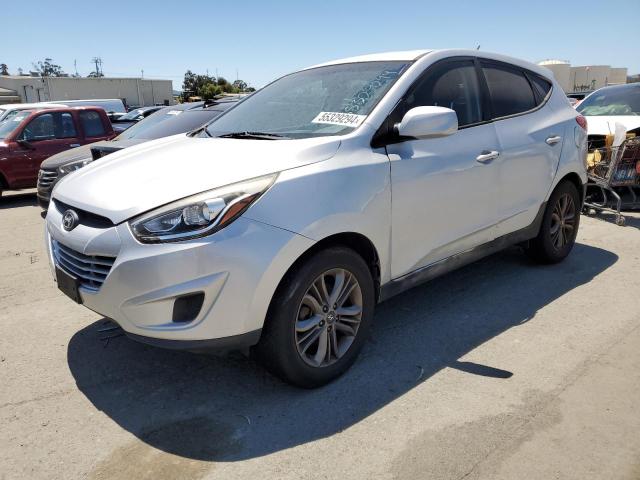 Lot #2542938323 2015 HYUNDAI TUCSON GLS salvage car