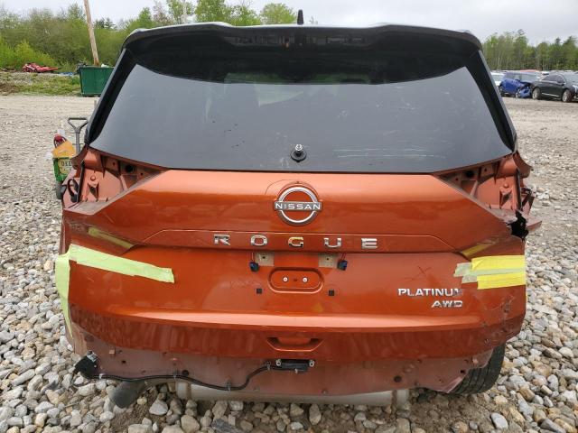 2022 Nissan Rogue Platinum VIN: JN8BT3DD9NW271985 Lot: 55350154