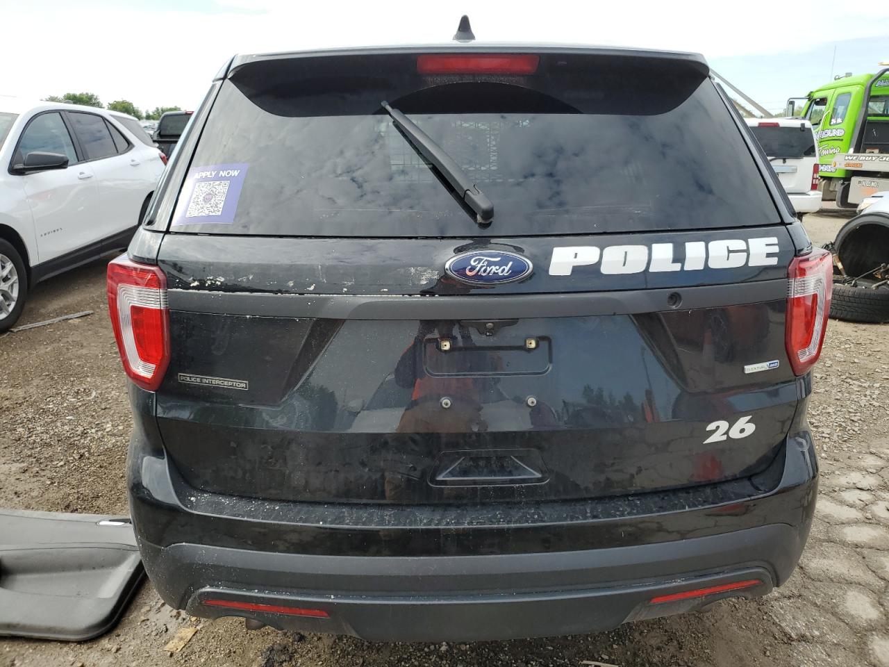 1FM5K8AR1HGD57570 2017 Ford Explorer Police Interceptor