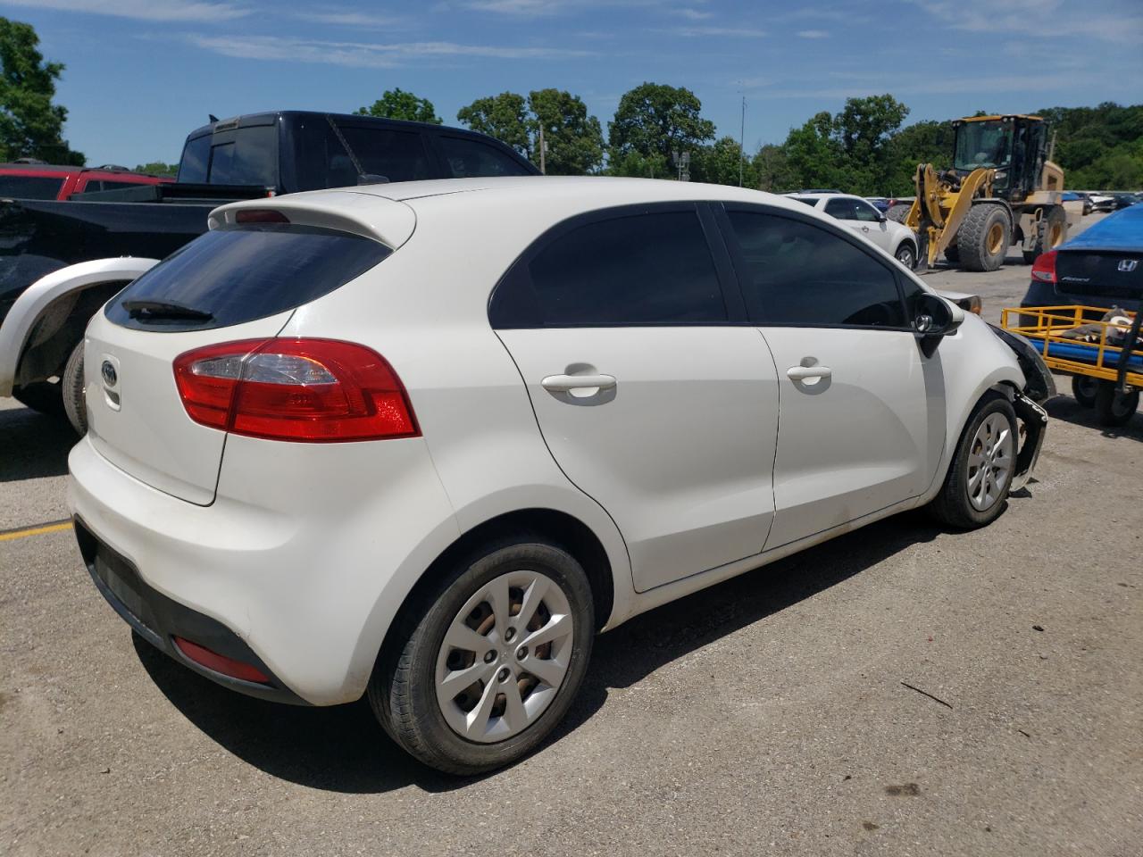 2012 Kia Rio Lx vin: KNADM5A33C6020124