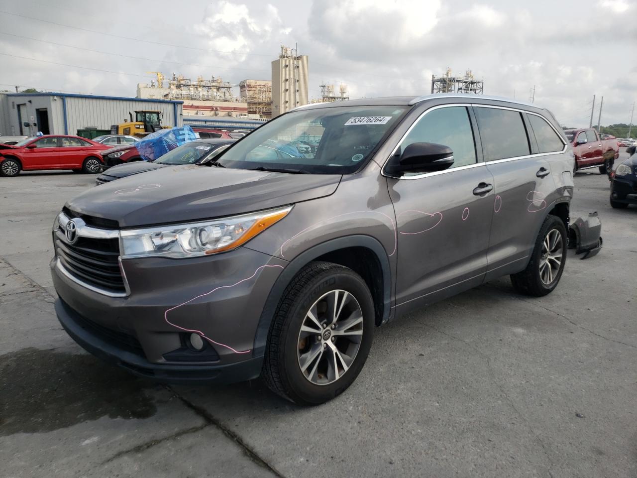 5TDKKRFH7GS156824 2016 Toyota Highlander Xle