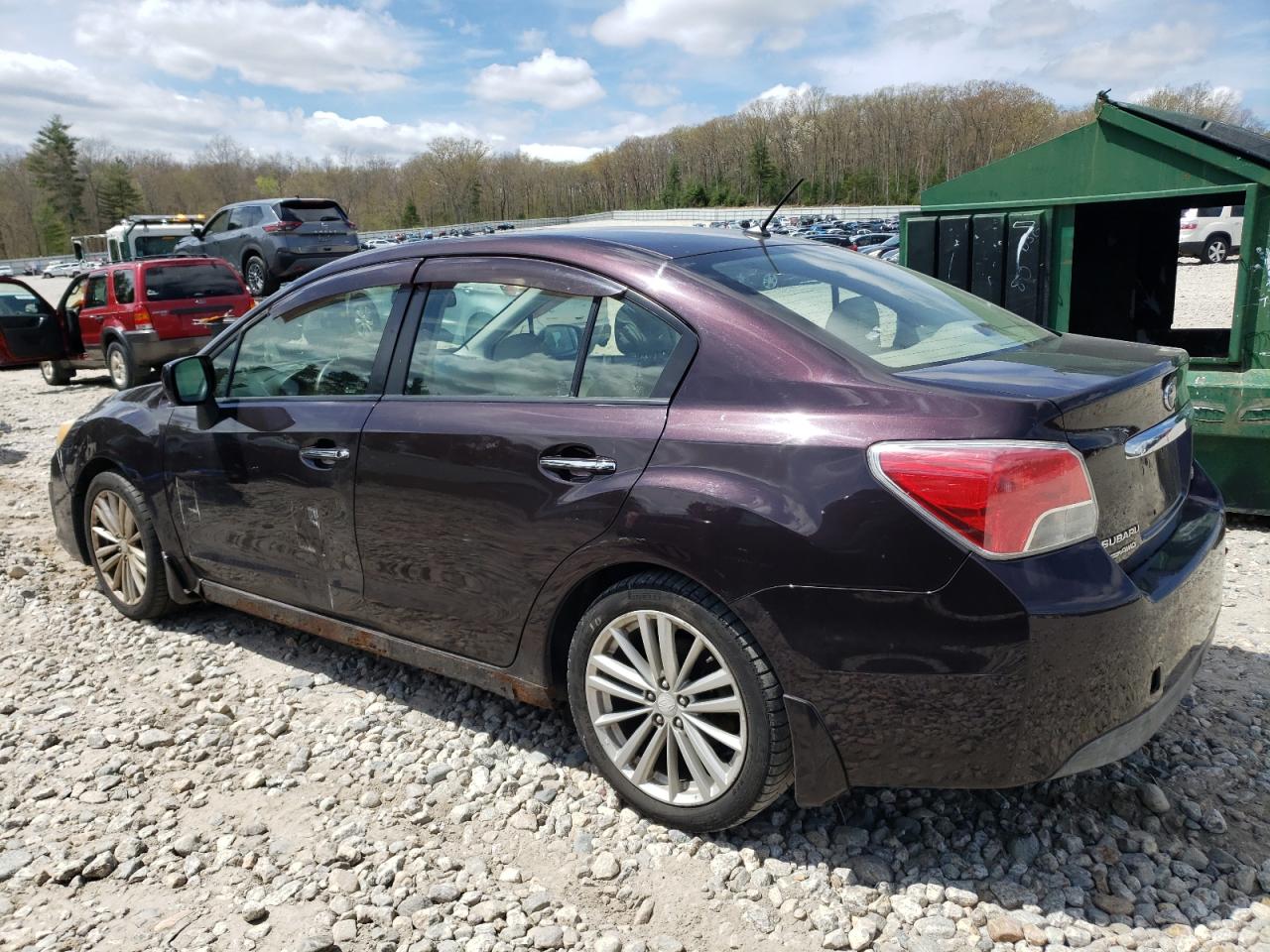 2012 Subaru Impreza Limited vin: JF1GJAH67CH023023