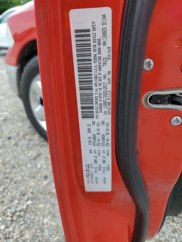 1C6RR7LT2GS212917 2016 Ram 1500 Slt