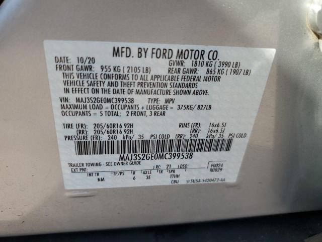 MAJ3S2GE0MC399538 Ford Ecosport S 13