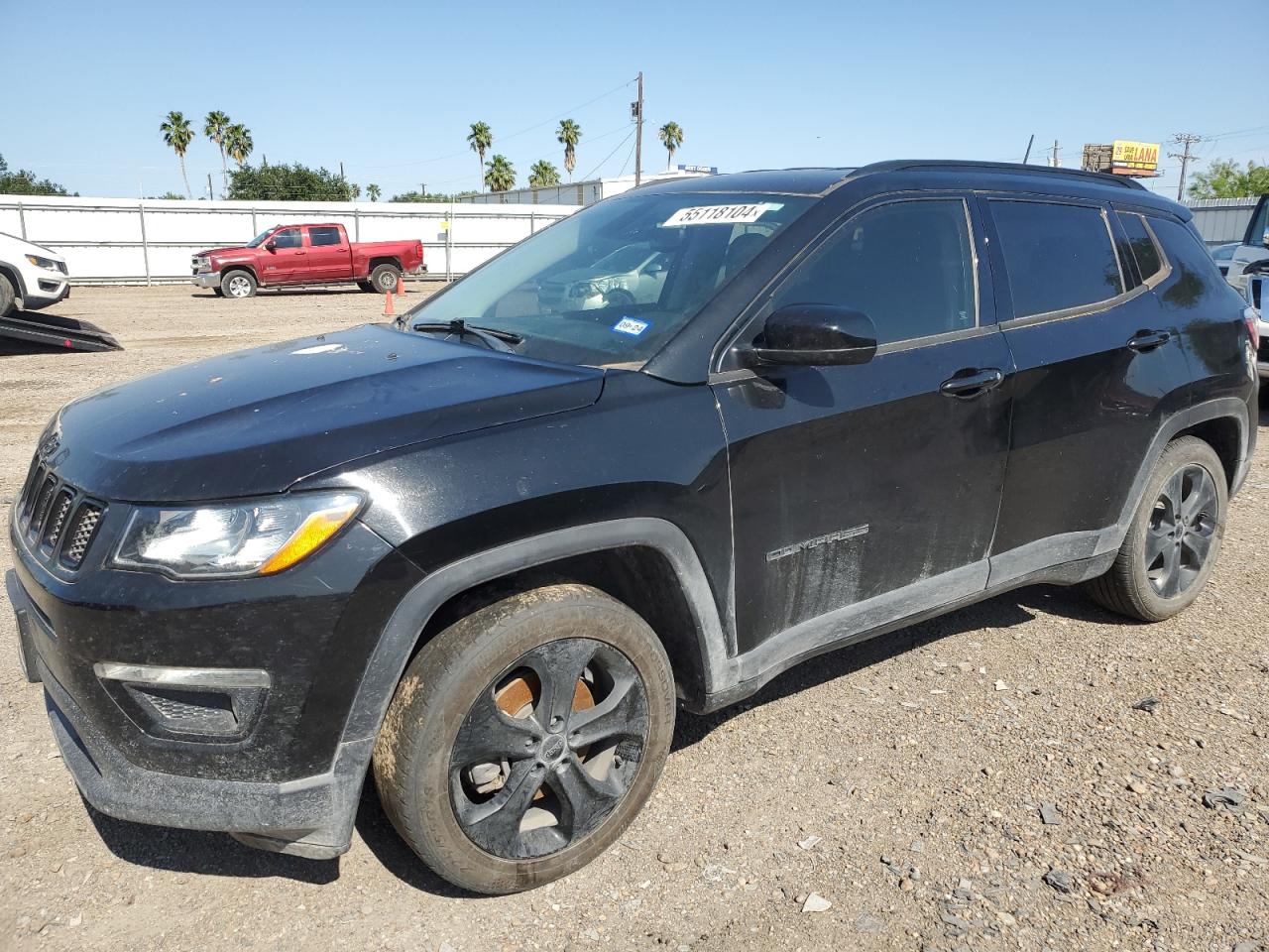 3C4NJCBB0KT743802 2019 Jeep Compass Latitude