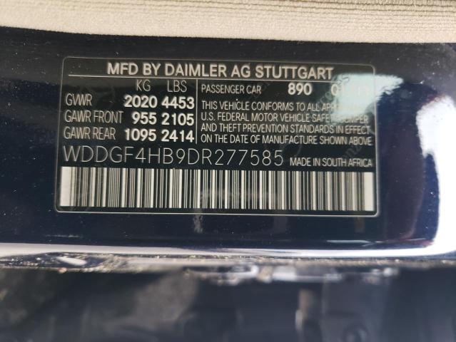 VIN WDDGF4HB9DR277585 2013 Mercedes-Benz C-Class, 250 no.12