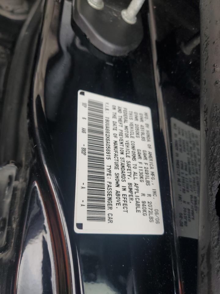 19UUA662X6A056915 2006 Acura 3.2Tl