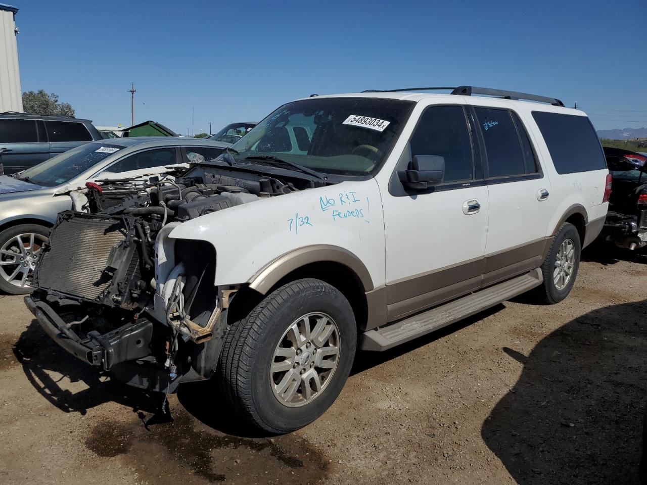 1FMJK1H54DEF16922 2013 Ford Expedition El Xlt