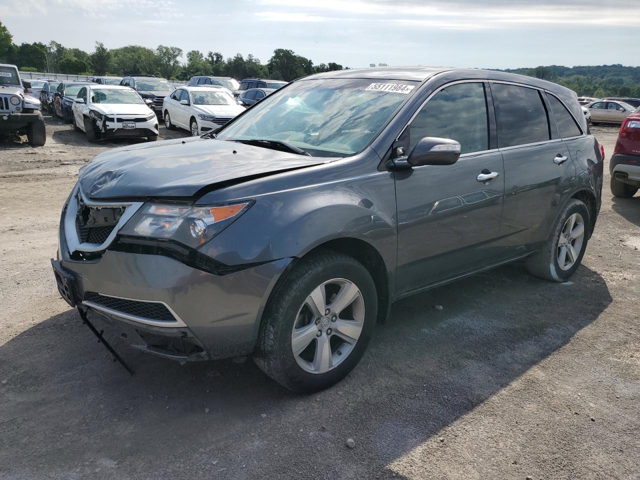 2HNYD2H64BH506113 2011 Acura Mdx Technology