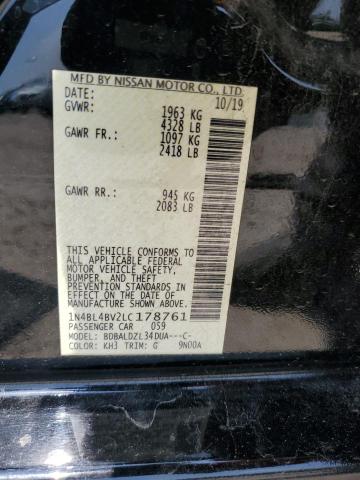 2020 NISSAN ALTIMA S - 1N4BL4BV2LC178761