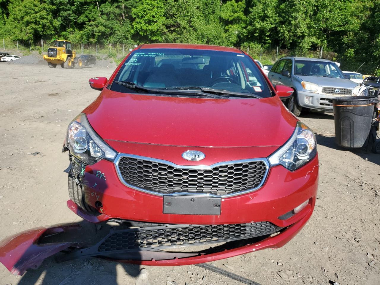 KNAFX4A80E5113827 2014 Kia Forte Ex