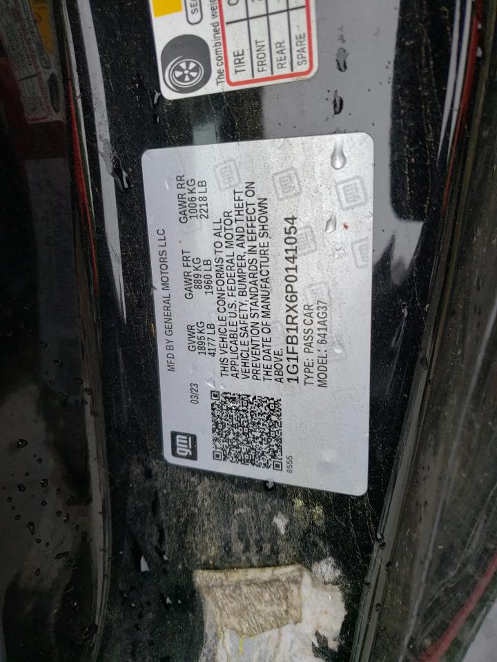 1G1FB1RX6P0141054 CHEVROLET CAMARO 2023