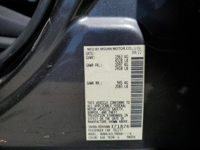 1N4BL4DVXNN371826 Nissan Altima SV 12