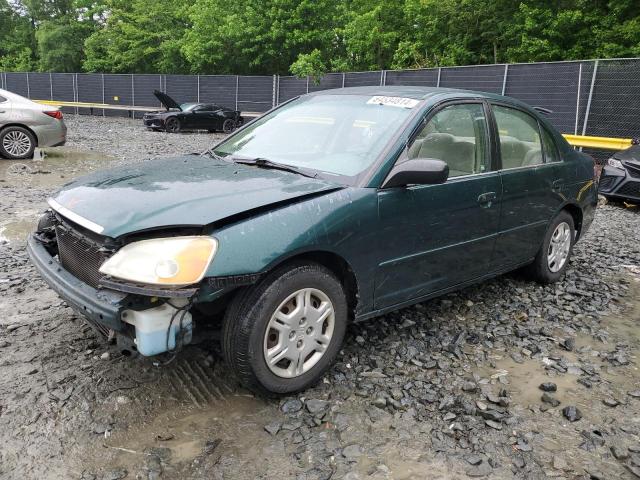 2002 Honda Civic Lx VIN: 1HGES16572L036716 Lot: 54534814